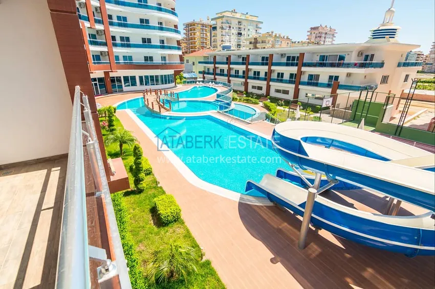 Purchase  Furnished apartment in Mahmutlar with mountain and sea views 15 