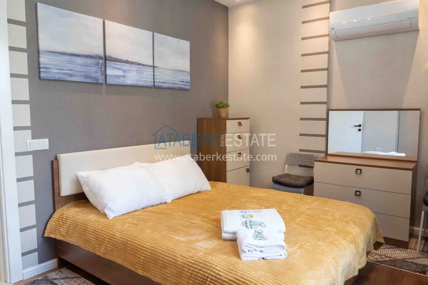 Purchase One bedroom apartment for rent in the center of Alanya Keykubat beach area 18