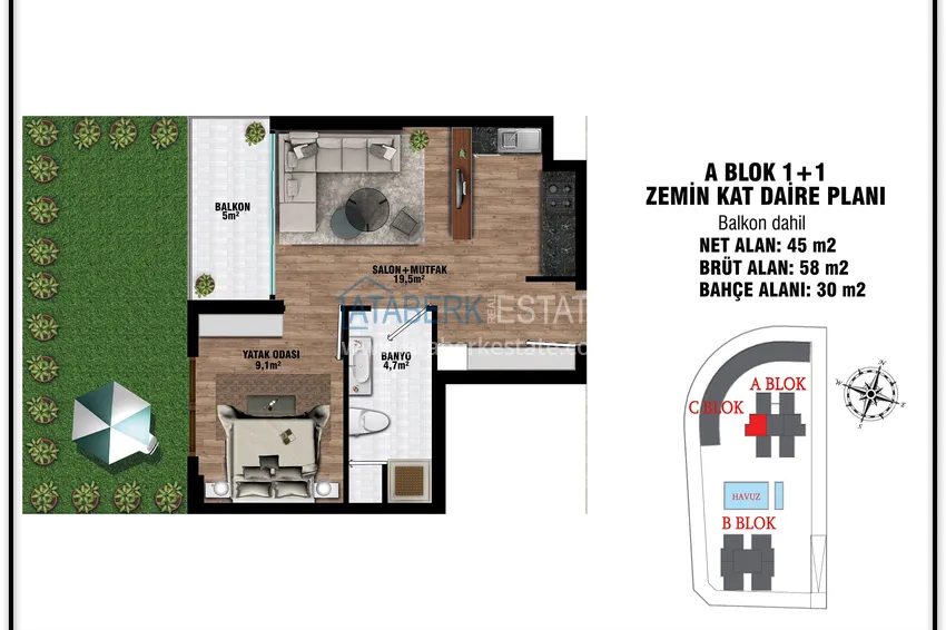 Buy cheap New project of a low-rise residential complex in Antalya - Altintash 4 