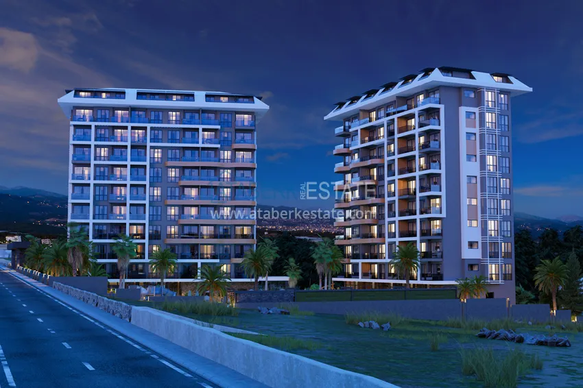 Apartment from an investor in Avsallar with installment payment in a complex under construction 17 