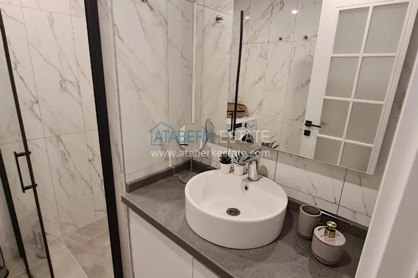 Purchase  Two-room apartment in the center of Alanya with author's interior 19 