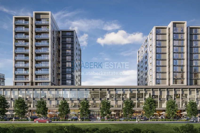 New investment project of a modern residential complex in Istanbul - Topkapi 2 