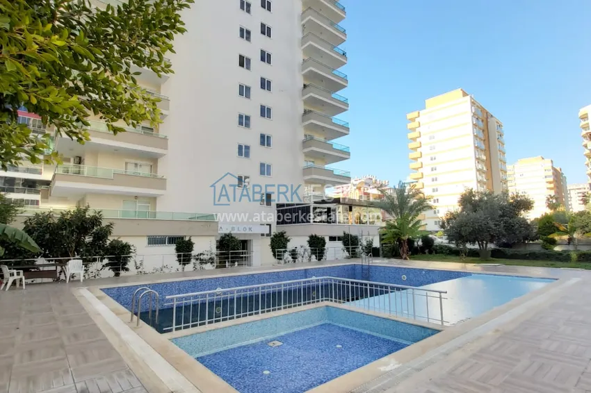 Duplex penthouse in Mahmutlar with furniture in a well-maintained complex 2 