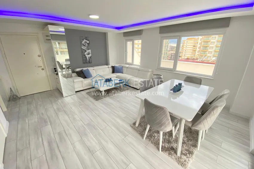 Purchase Duplex penthouse in Mahmutlar with furniture in a well-maintained complex 1 