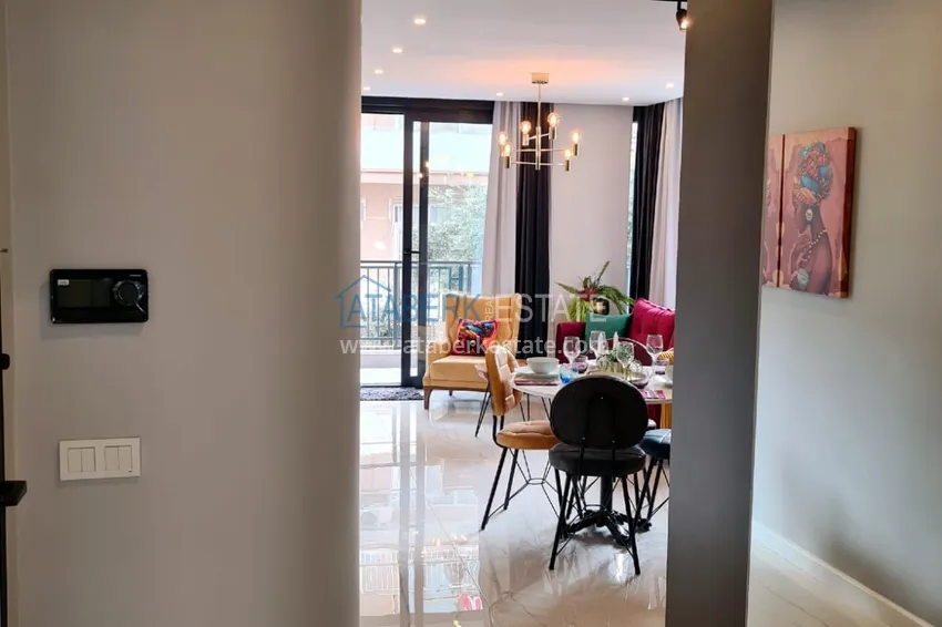 Purchase  Two-room apartment in the center of Alanya with author's interior 2 