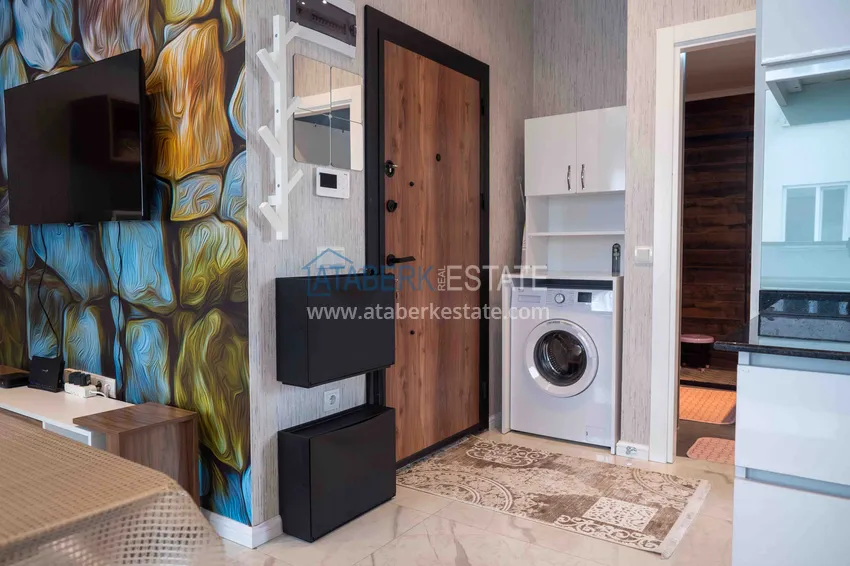 Purchase One bedroom apartment for rent in the center of Alanya Keykubat beach area 1