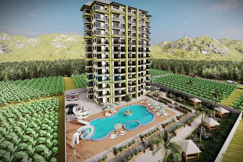 Urgent sale! Duplex penthouse in Mahmutlar from an investor in a residential complex under construction 1 