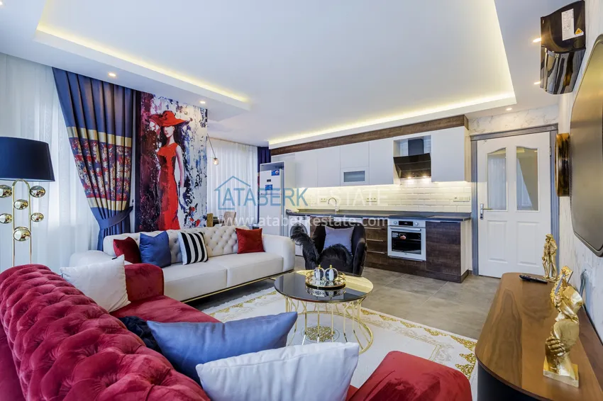 Purchase Apartment in Alanya - Cleopatra beach area with renovated furniture 3 