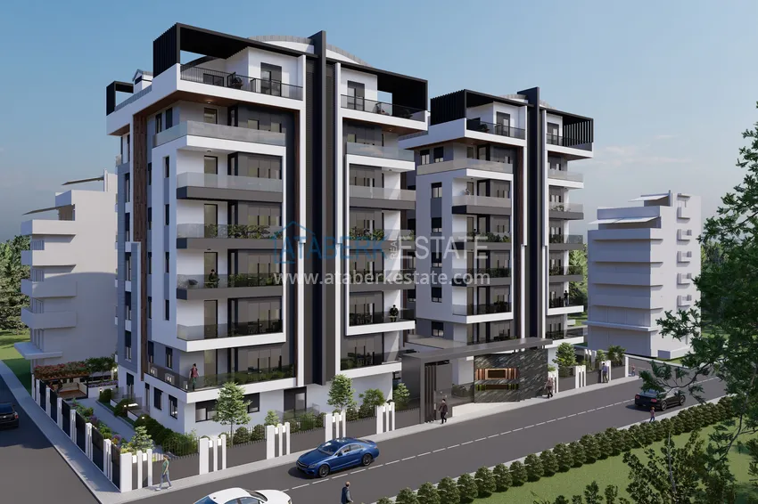 New investment-attractive project of a residential complex in Antalya - Muratpasha 1 