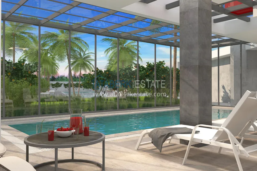 Apartment in the Oba area from an investor with a fine finish and mountain views 7 