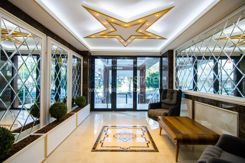 Duplex in Mahmutlar with furniture and sea and mountain views in a new complex 20 