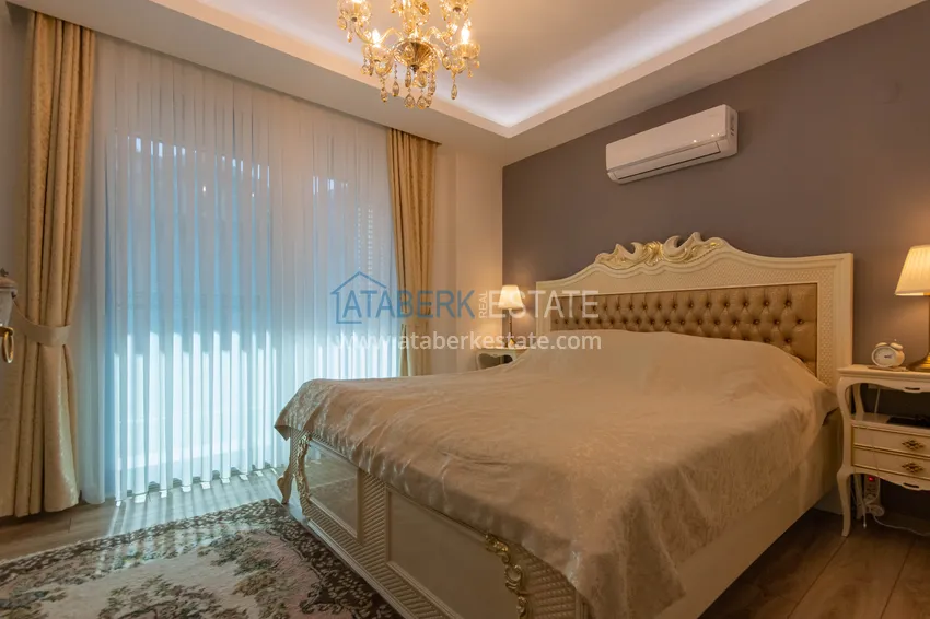 Purchase Duplex in Mahmutlar with furniture and sea and mountain views in a new complex 20 