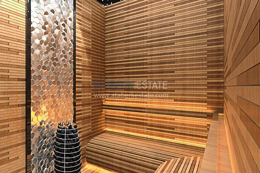 Apartment in the center of Alanya in a new residential complex project 33 