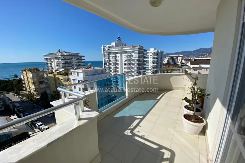 Purchase Furnished duplex penthouse in Mahmutlar with open sea view 20 