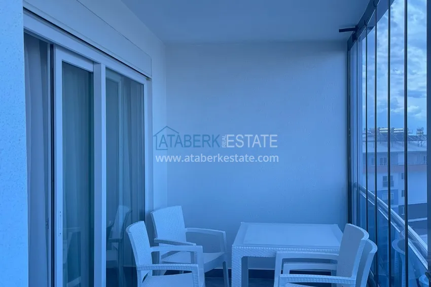 Purchase  Apartment in Mahmutlar with furniture, glazed balcony and sea view 24 