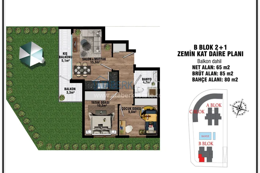 Buy cheap New project of a low-rise residential complex in Antalya - Altintash 10 