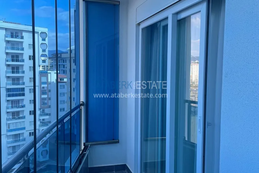 Purchase  Apartment in Mahmutlar with furniture, glazed balcony and sea view 25 