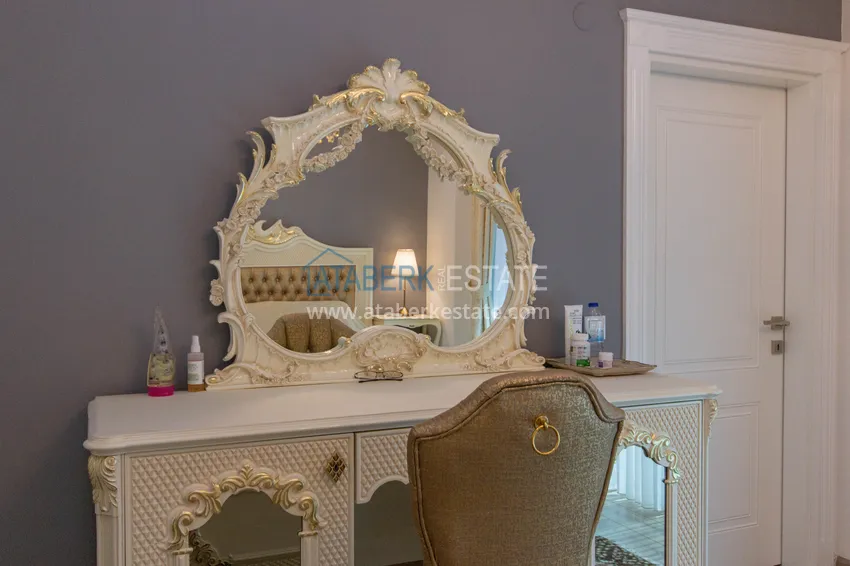 Purchase Duplex in Mahmutlar with furniture and sea and mountain views in a new complex 22 