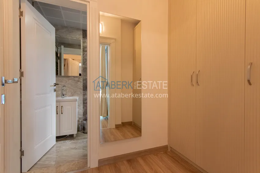 Purchase Duplex in Mahmutlar with furniture and sea and mountain views in a new complex 23 