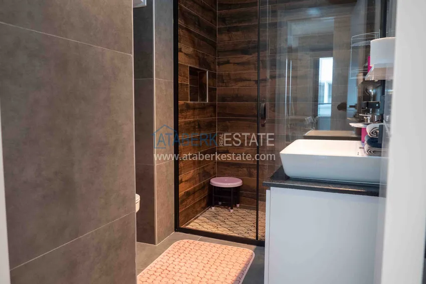 Purchase One bedroom apartment for rent in the center of Alanya Keykubat beach area 25