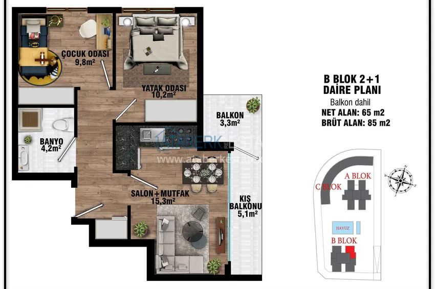 Buy cheap New project of a low-rise residential complex in Antalya - Altintash 12 