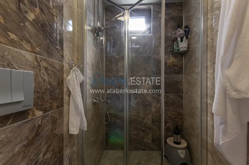 Purchase Duplex in Mahmutlar with furniture and sea and mountain views in a new complex 24 