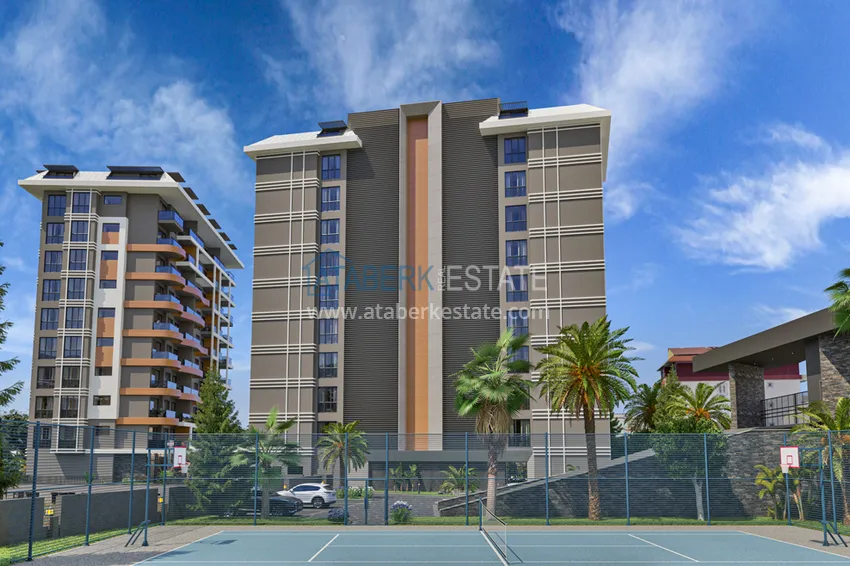 Apartment from an investor in Avsallar with installment payment in a complex under construction 24 