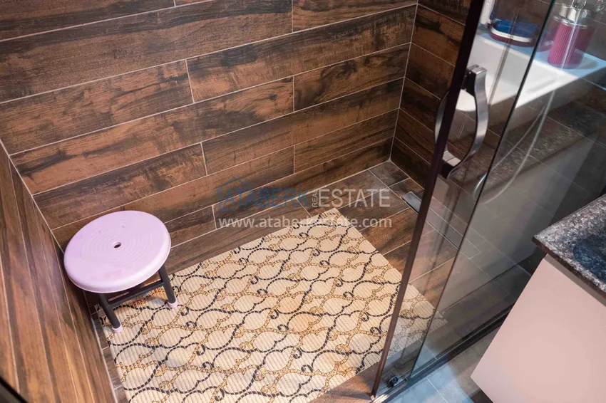 Purchase One bedroom apartment for rent in the center of Alanya Keykubat beach area 28