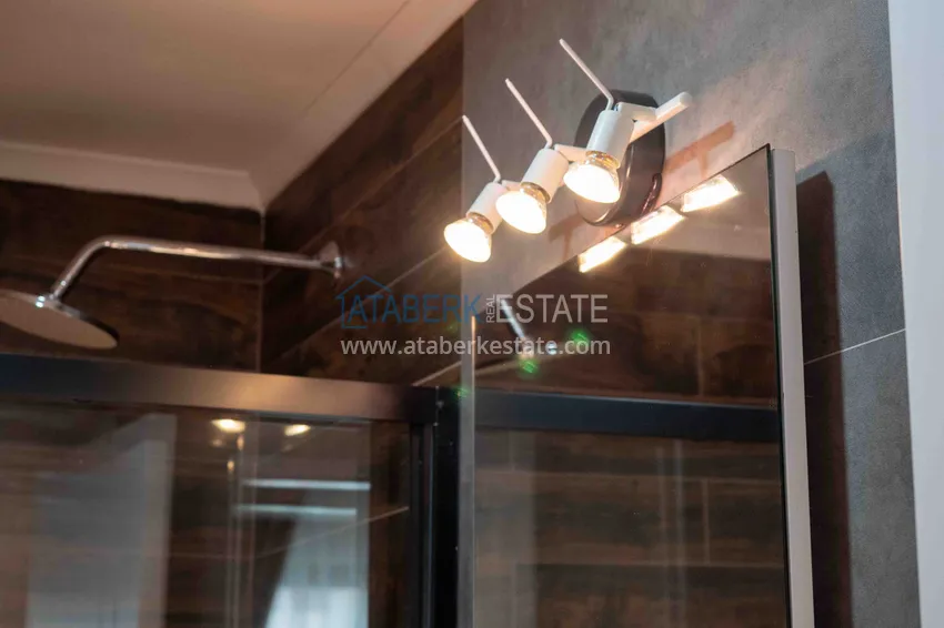 Purchase One bedroom apartment for rent in the center of Alanya Keykubat beach area 29