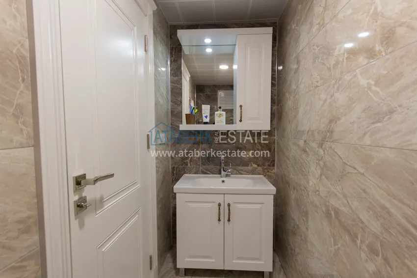 Purchase Duplex in Mahmutlar with furniture and sea and mountain views in a new complex 29 