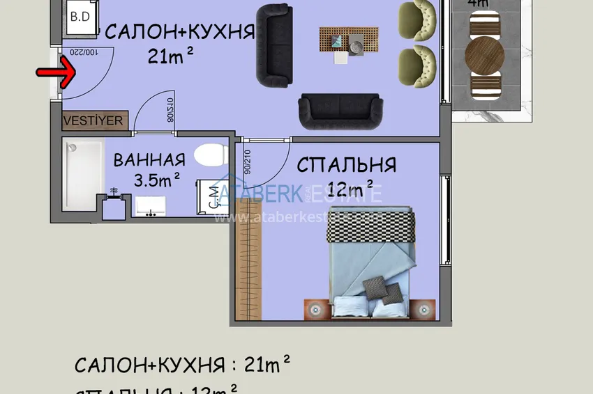 Buy cheap New investment-attractive project in the center of Alanya 2 