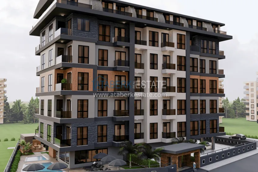 New investment-attractive project in the center of Alanya 2 