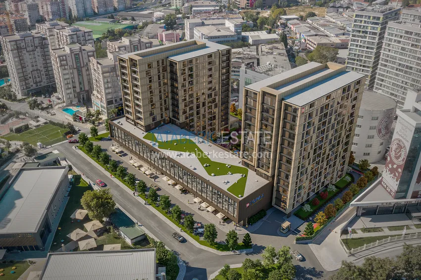 New investment project of a modern residential complex in Istanbul - Topkapi 3 