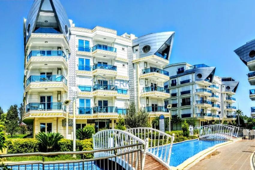 Rent an apartment in Antalya - Liman, two-room apartment in a comfortable complex 1 