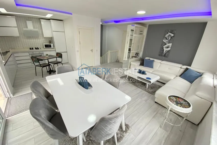 Purchase Duplex penthouse in Mahmutlar with furniture in a well-maintained complex 2 