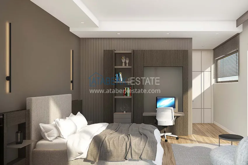 Purchase  Start of sales! New unique large-scale project of a hotel-type complex in Okurcalar 35 