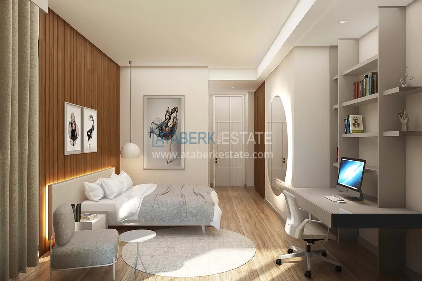 Purchase  Start of sales! New unique large-scale project of a hotel-type complex in Okurcalar 38 