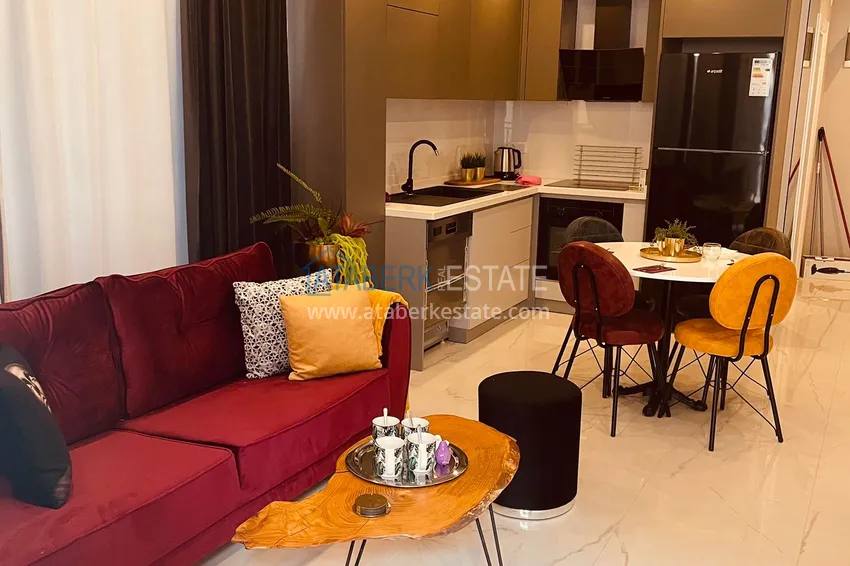 Purchase  Two-room apartment in the center of Alanya with author's interior 3 