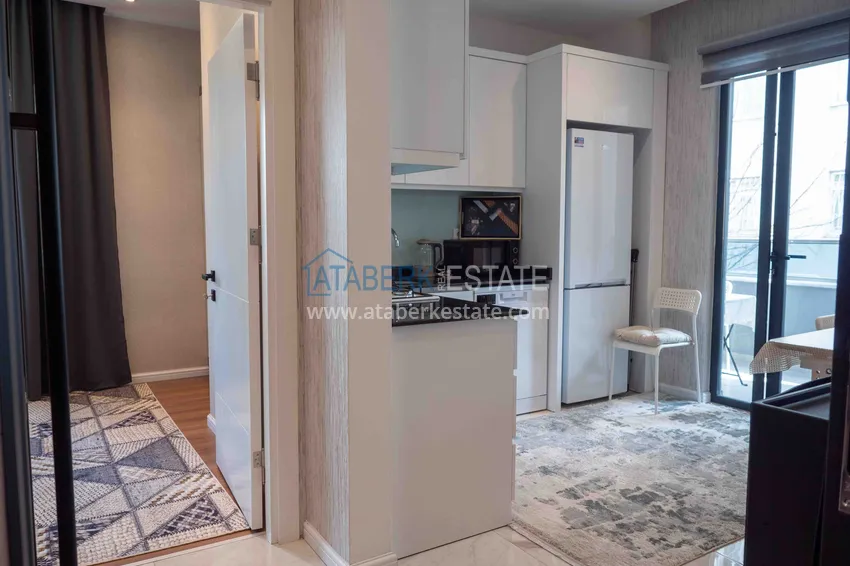 Purchase One bedroom apartment for rent in the center of Alanya Keykubat beach area 2