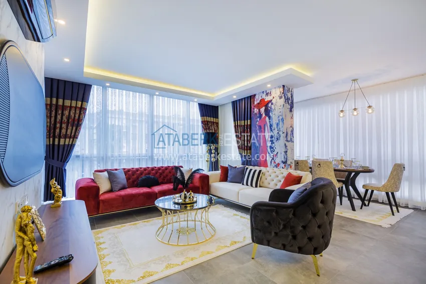 Purchase Apartment in Alanya - Cleopatra beach area with renovated furniture 4 