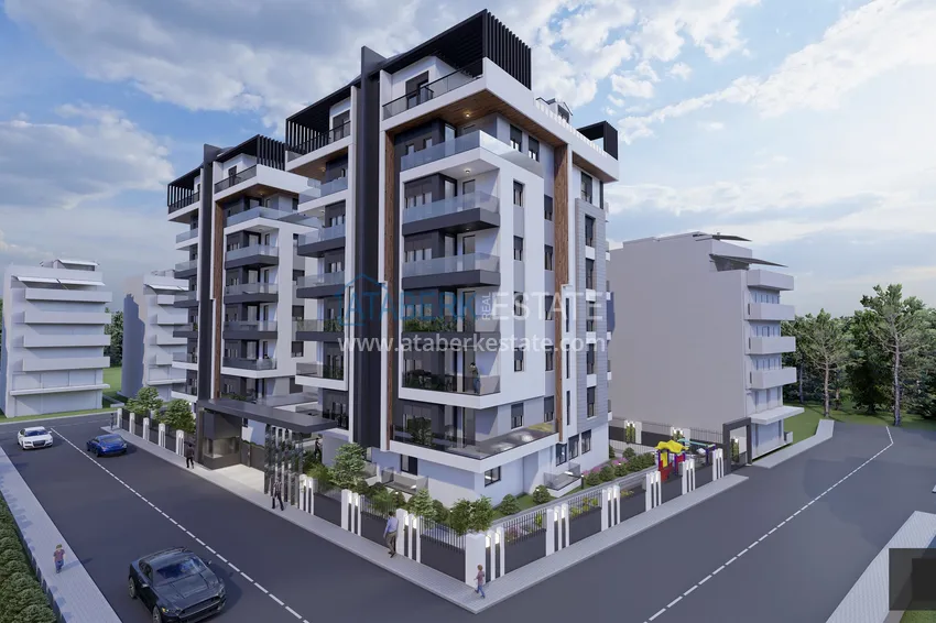New investment-attractive project of a residential complex in Antalya - Muratpasha 2 