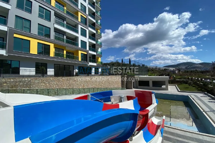 Apartments in Mahmutlar with a fine finish in a modern new complex 5 