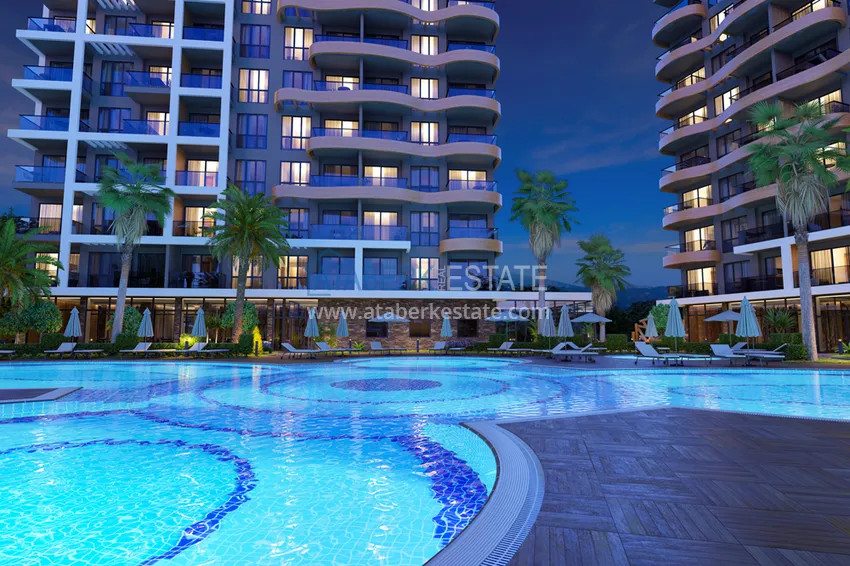 Apartment from an investor in Avsallar with installment payment in a complex under construction 30 