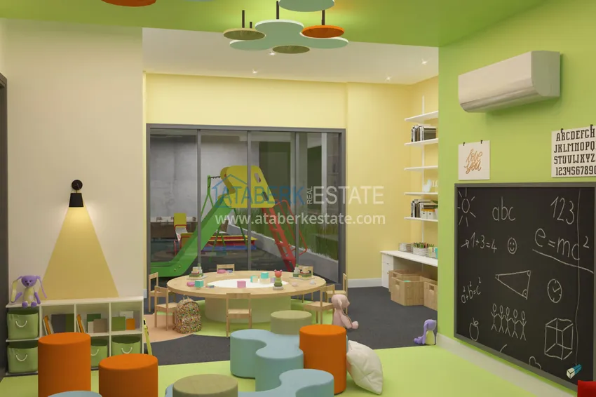 Apartment in the Oba area from an investor with a fine finish and mountain views 12 