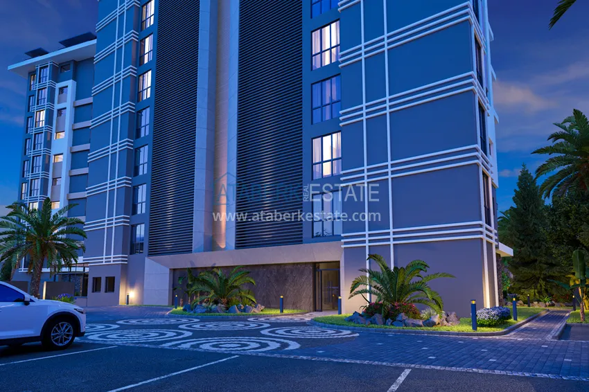 Apartment from an investor in Avsallar with installment payment in a complex under construction 33 