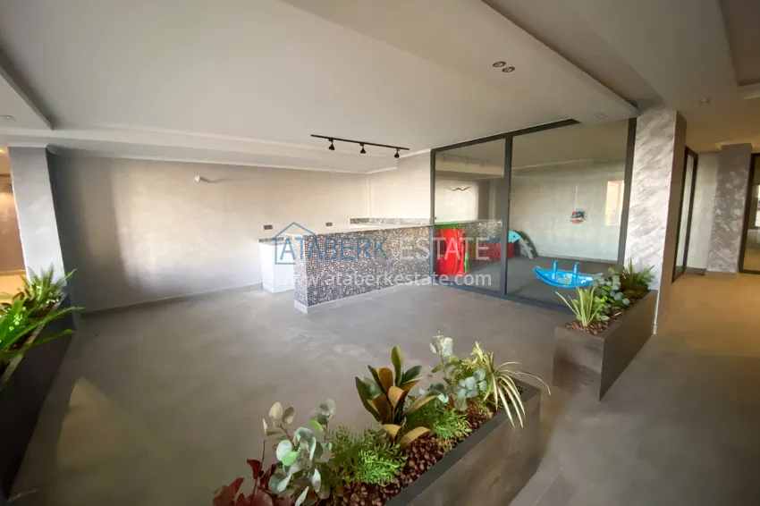 Apartment in Kargicak from the owner in a residential complex under construction 20 