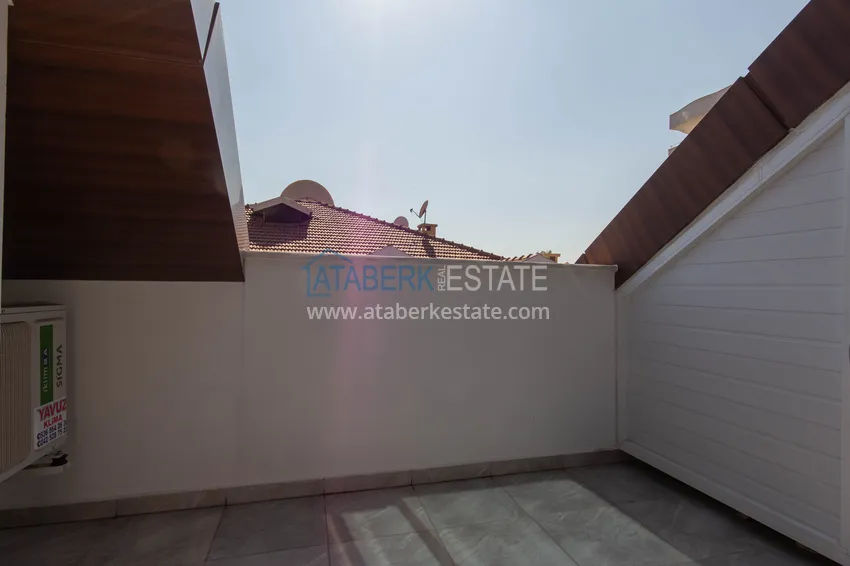 Purchase Duplex in Mahmutlar with furniture and sea and mountain views in a new complex 38 
