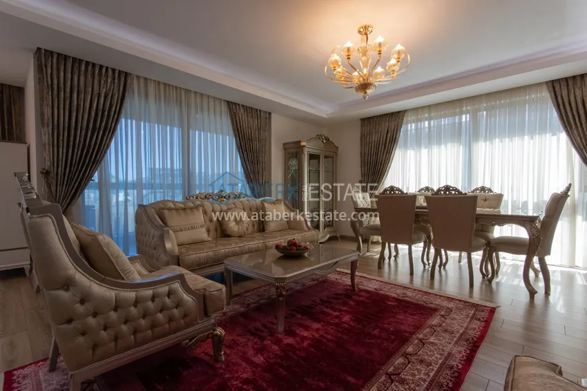 Purchase Duplex in Mahmutlar with furniture and sea and mountain views in a new complex 3 