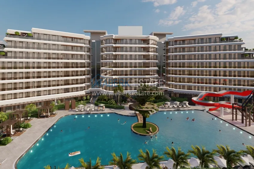 New investment project of a residential complex in Antalya - Altintash 4 