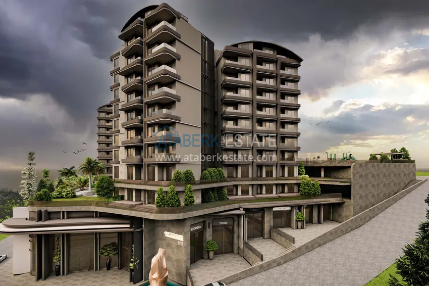 Start of sales! New unique large-scale project of a hotel-type complex in Okurcalar 6 